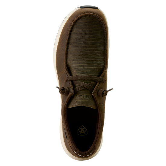 Ariat Men's Buckeye Dark Brown Waterproof Slip On Shoe 10063968