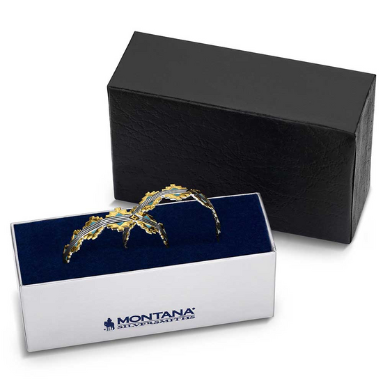 Montana Silversmiths Ladies Painted Sky Hoop Earrings ER6154