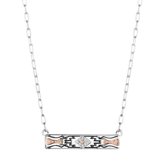 Montana Silversmiths Golden Horizon Bar Necklace NC6306