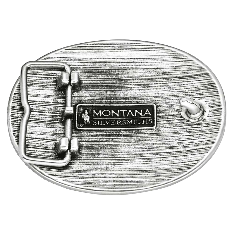 Montana Silversmiths Forged In Freedom Belt Buckle A1063S