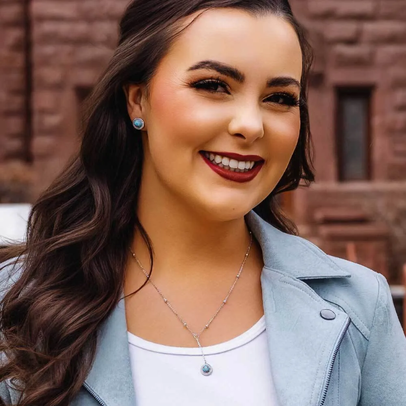 Montana Silversmiths Silver Denim Nights Necklace NC6316