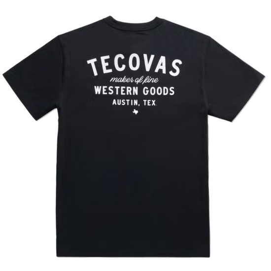 Tecovas Men's Fine Makers Graphic Black & Bone T-Shirt 40382BKB