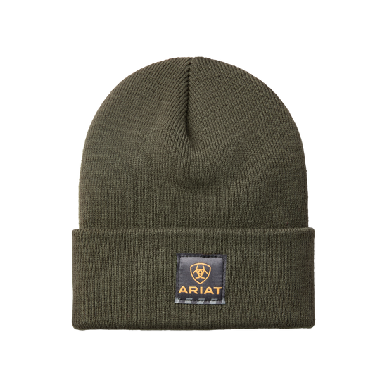 Ariat Rebar Light Olive Beanie Cap 10063134