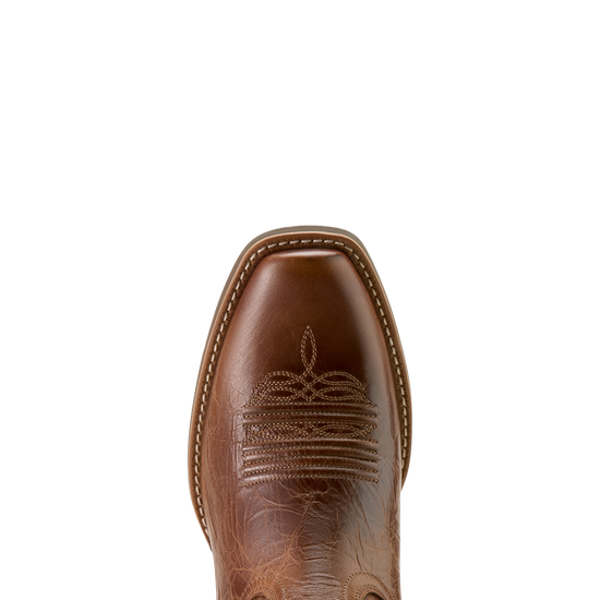 Ariat Men's Sport Narrow Cutter Toe Dark Tan Cowboy Boots 10063959