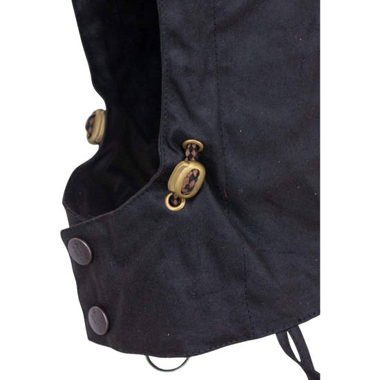 Outback Trading Co. Versatile Oilskin Black Adjustable Hood 2003-BLK