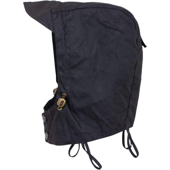 Outback Trading Co. Versatile Oilskin Black Adjustable Hood 2003-BLK
