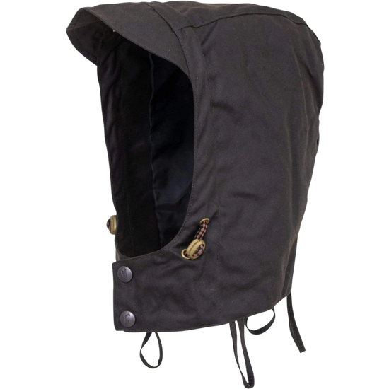 Outback Trading Co. Versatile Oilskin Brown Adjustable Hood 2003-BRN