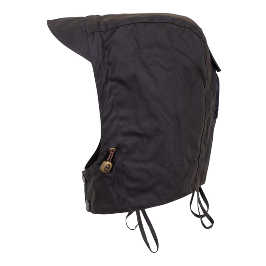 Outback Trading Co. Versatile Oilskin Brown Adjustable Hood 2003-BRN