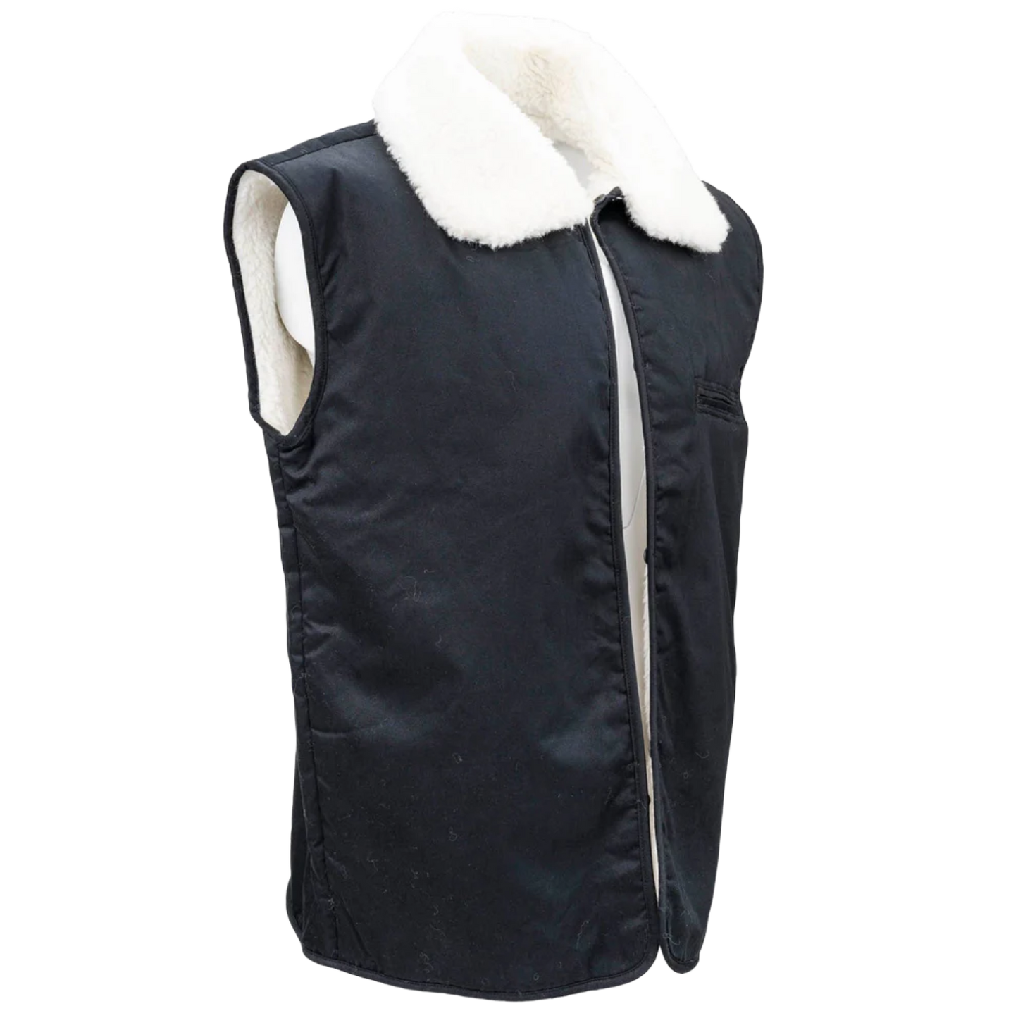 Outback Trading Company Men's Wool Button In Liner Natural Vest 2008-NAT