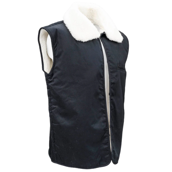 Outback Trading Company Men's Wool Button In Liner Natural Vest 2008-NAT