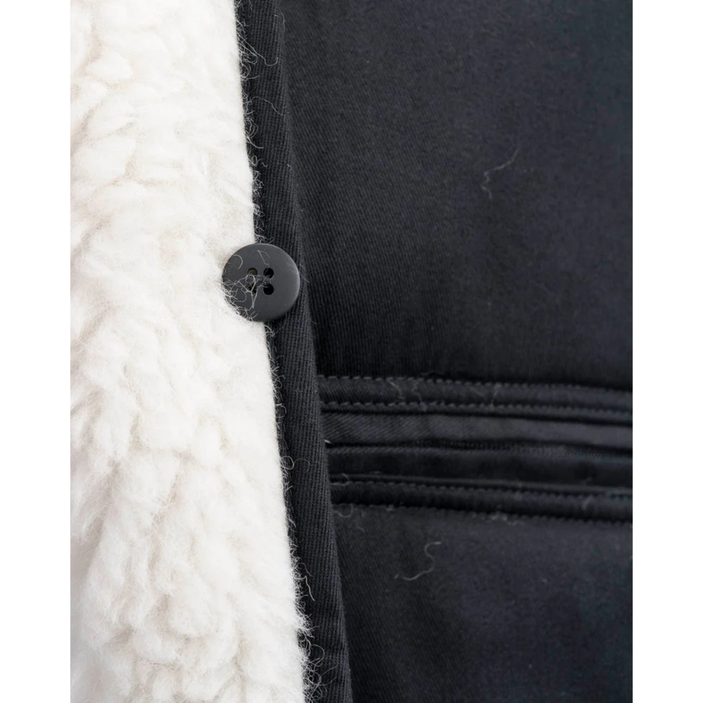 Outback Trading Company Men's Wool Button In Liner Natural Vest 2008-NAT