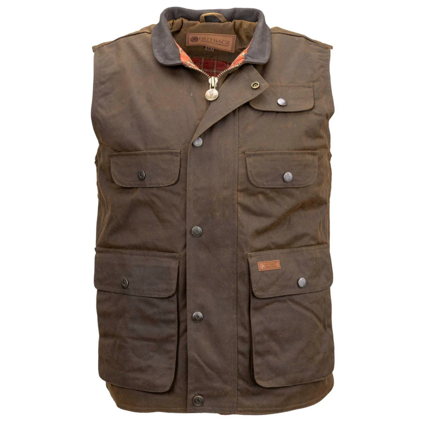 Outback Trading Company Men's Outlander Bronze Vest 2153-BNZ