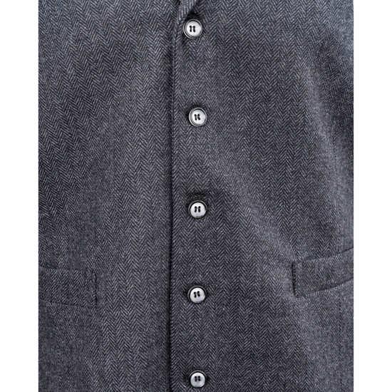 Outback Trading Company® Men's Jessie Charcoal Grey Vest 29785-CHR