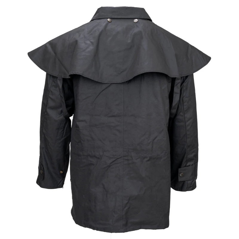 Outback Trading Company Unisex Bush Ranger Black Jacket 5008-BLK