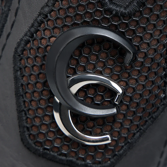 Cuadra Men's Oxford Black Laser Square Toe Leather Boots CU985