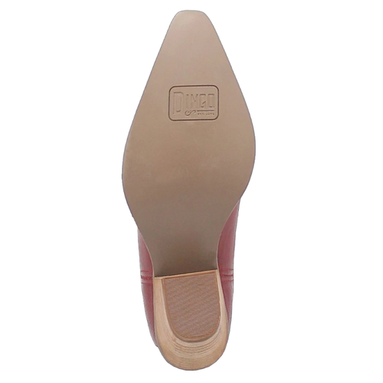 Dingo Ladies Raisin Kane Red Leather Western Tall Boots DI167-RED