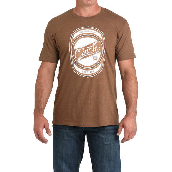 Cinch Men's Brown Short Sleeve Graphic T-Shirt MTT1690694