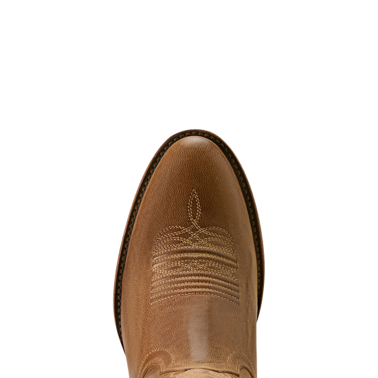 Ariat Ladies Louella R Toe Pearl Brown Western Boots 10063905