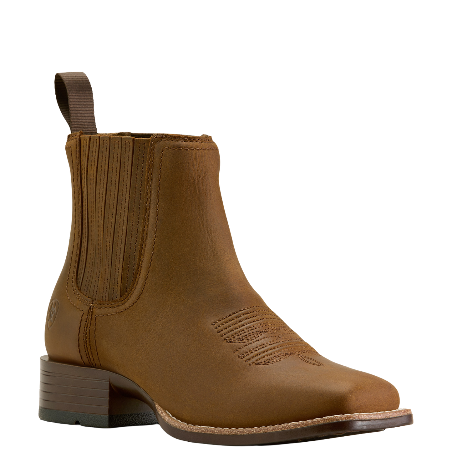 Ariat Ladies Booker Chelsea Distressed Brown Booties 10063973