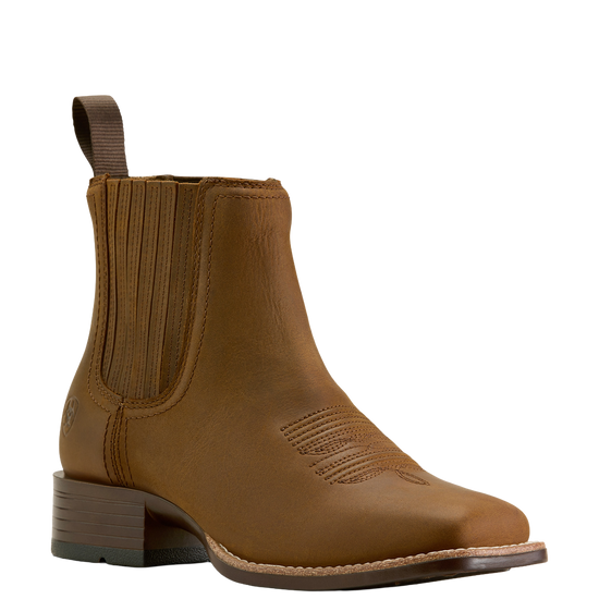 Ariat Ladies Booker Chelsea Distressed Brown Booties 10063973