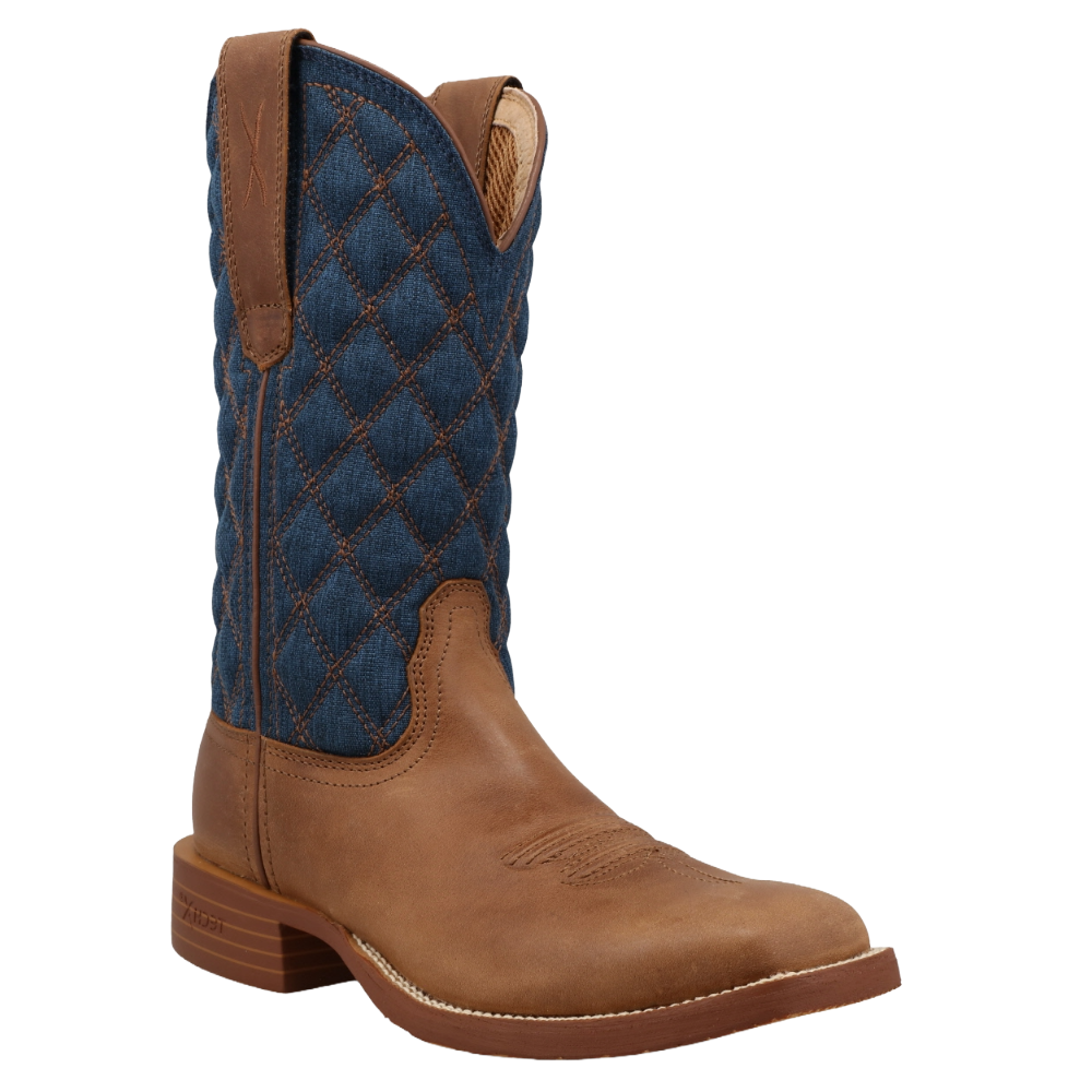 Twisted X Ladies 11 inch Tech X Ginger & Indigo Western Boot WXTR015