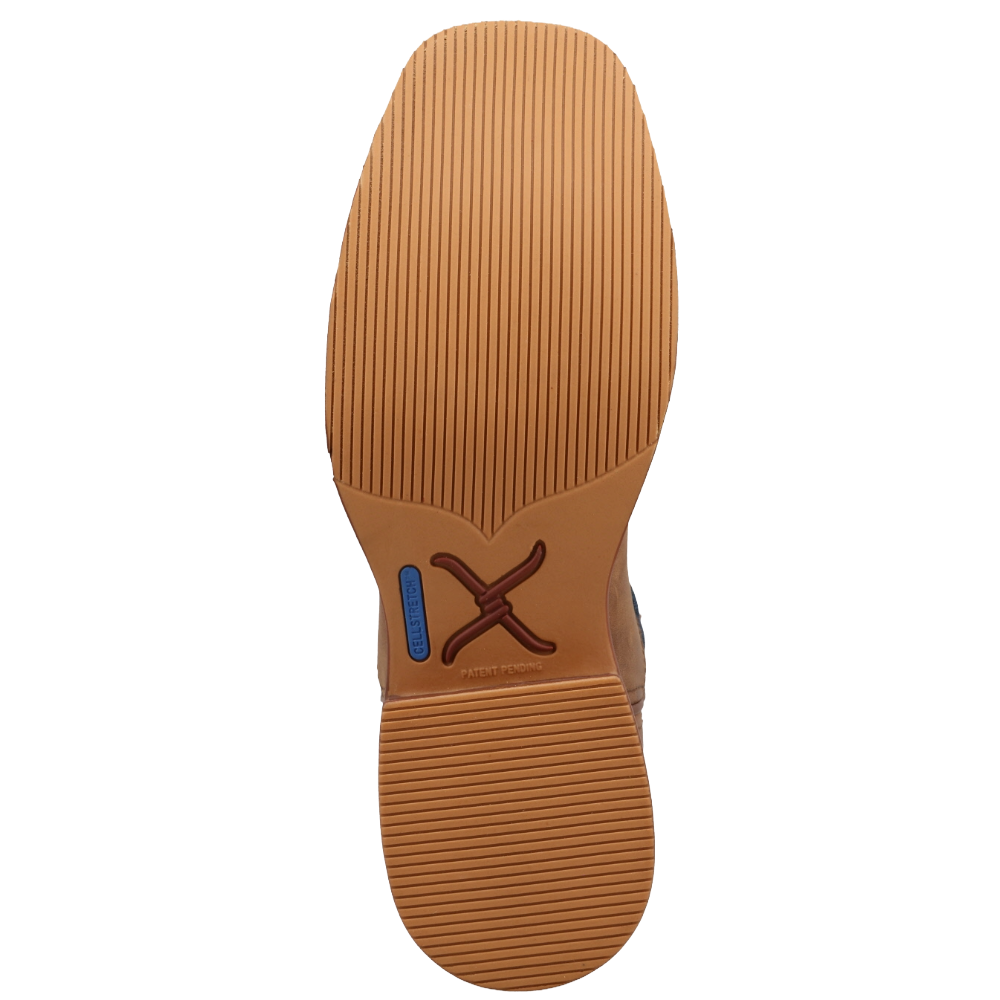 Twisted X Ladies 11 inch Tech X Ginger & Indigo Western Boot WXTR015