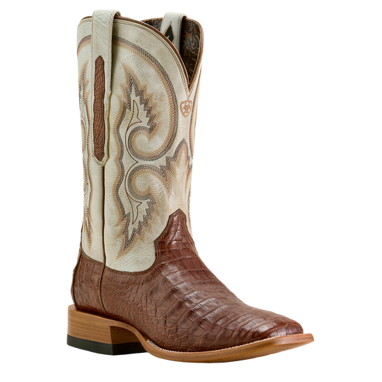Ariat Men's Classic Callen Whiskey Caiman Belly Western Boots 10063773