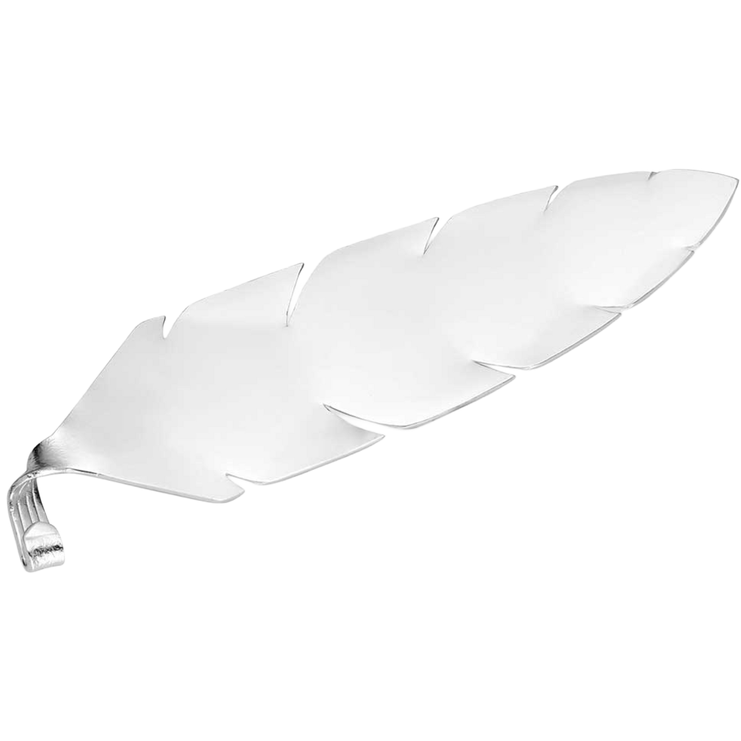 Montana Silversmiths Silver Painted Sky Hat Feather HF6154