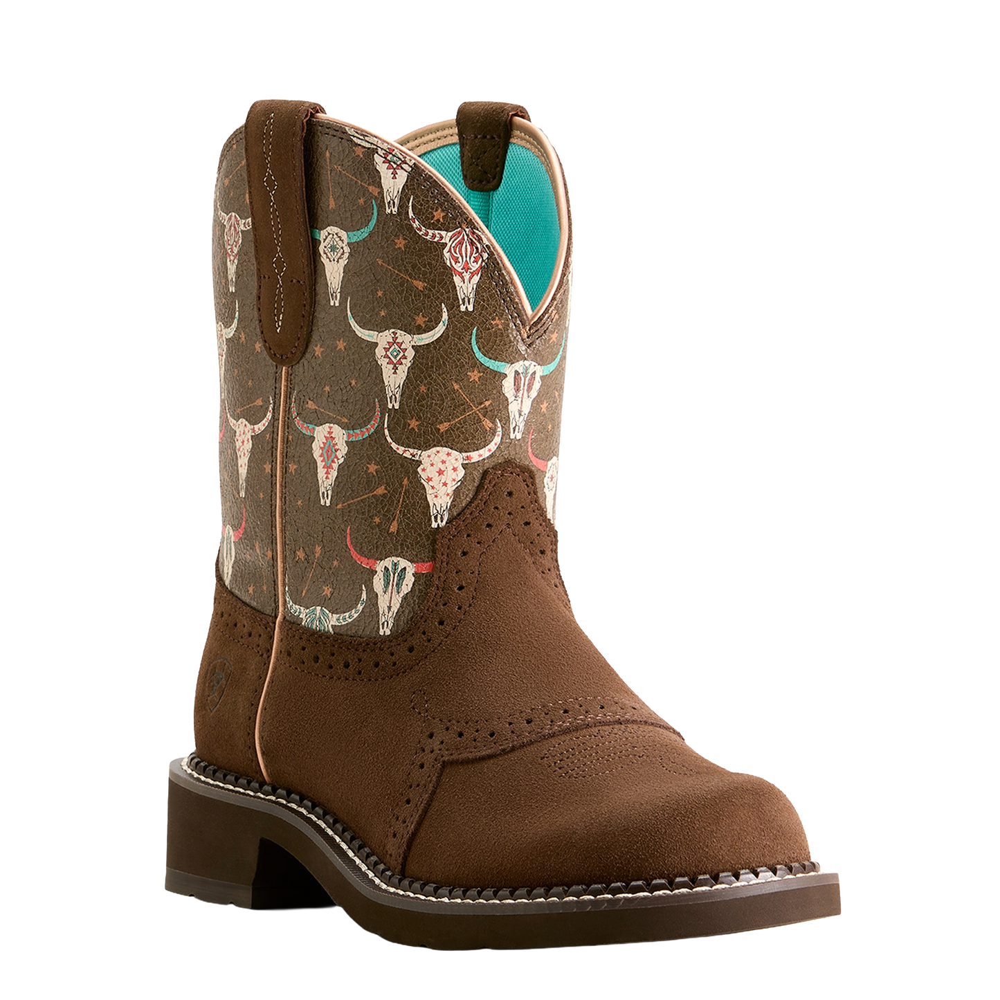 Ariat Ladies Fatbaby Heritage Farrah Barley Western Boots 10053635