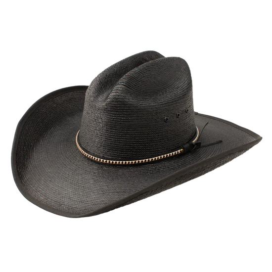 Resistol Jason Aldean Asphalt Cowboy Black Straw Hat RSASCWBJA4107
