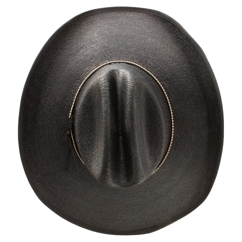 Resistol Jason Aldean Asphalt Cowboy Black Straw Hat RSASCWBJA4107