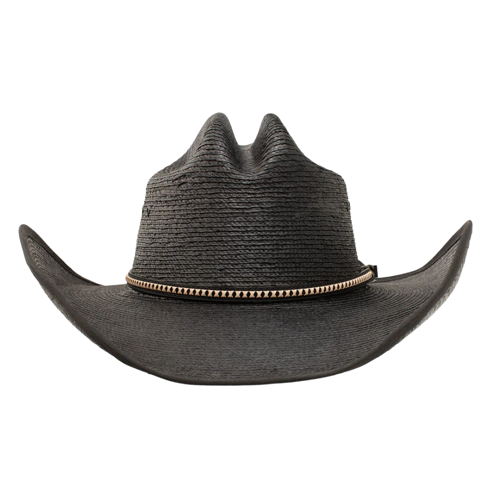 Resistol Jason Aldean Asphalt Cowboy Black Straw Hat RSASCWBJA4107