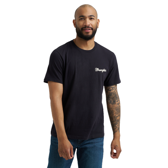Wrangler Men's Neon Steerhead Black Beauty T-Shirt 112368638