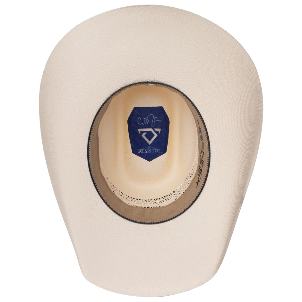 Resistol Cojo Vaquero Natural Straw Western Hat RSCOVQ-CJ4281