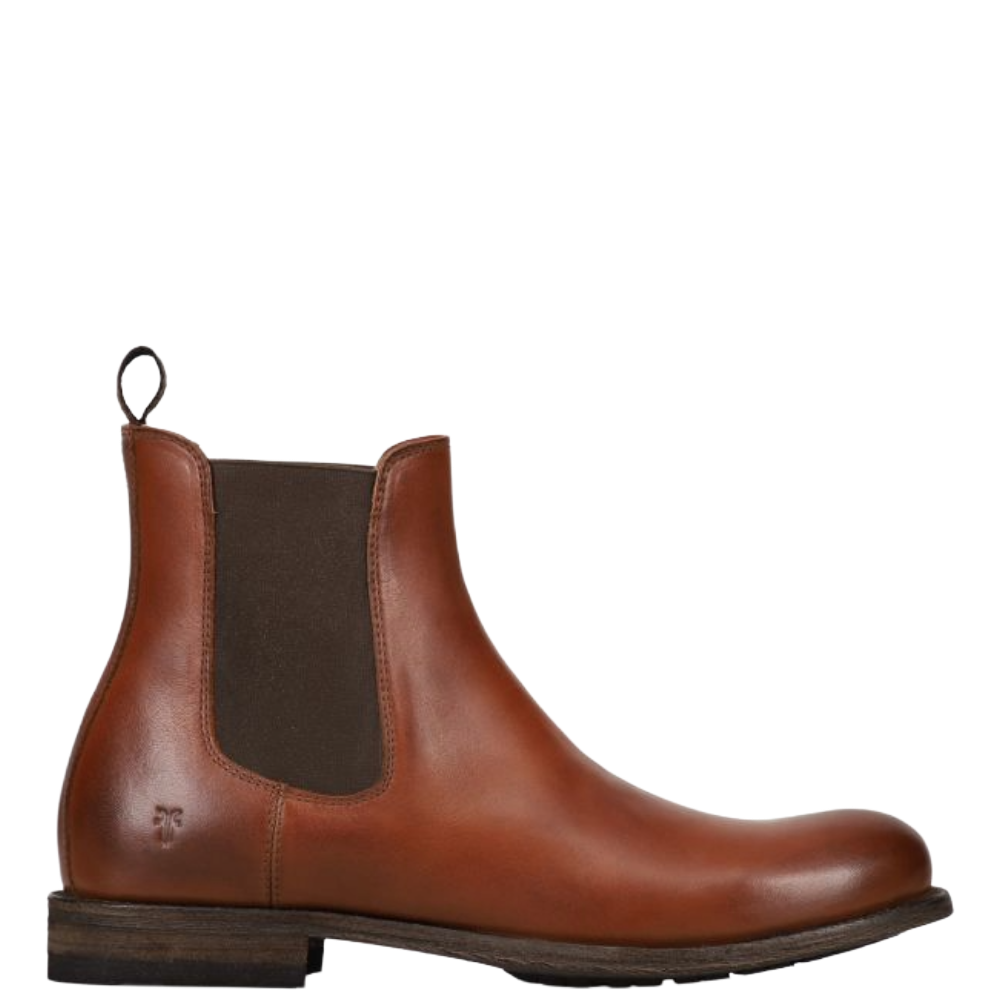 Frye Men's Tyler Flex Cognac Renice Chelsea Boot FR41561-COGN