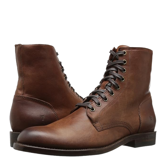 Frye Men's Will Lace Up Copper Boot 3487133-COP
