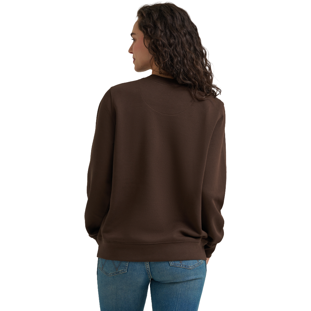Wrangler Ladies Retro® Scenic Morales Mole Brown Sweatshirt 112368911