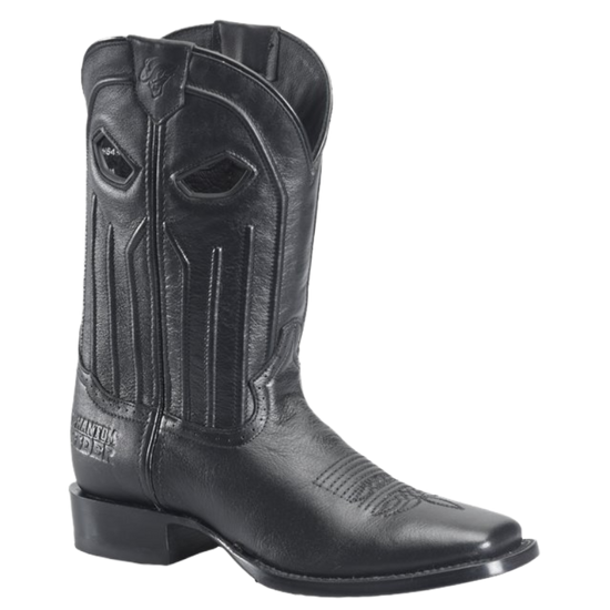 Phantom Rider by Double H Men's Arcana 11" Black Roper Boot PH5044