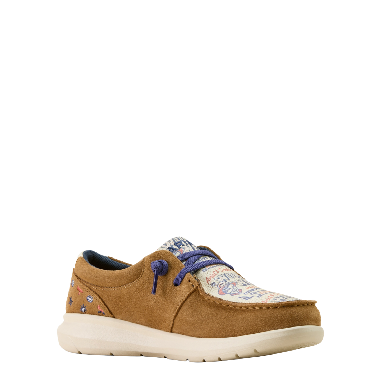 Ariat Ladies Hilo Sendero Barn Brown Slip On Shoes 10063873