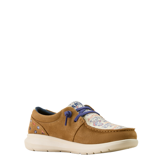 Ariat Ladies Hilo Sendero Barn Brown Slip On Shoes 10063873