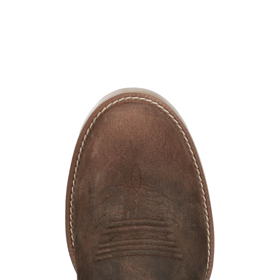 Justin Men's Rendon Steel Blue Water Buffalo Western Boots SE7533