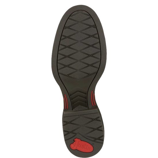 Justin Men's Rendon Black Cowhide Western Boots SE7531