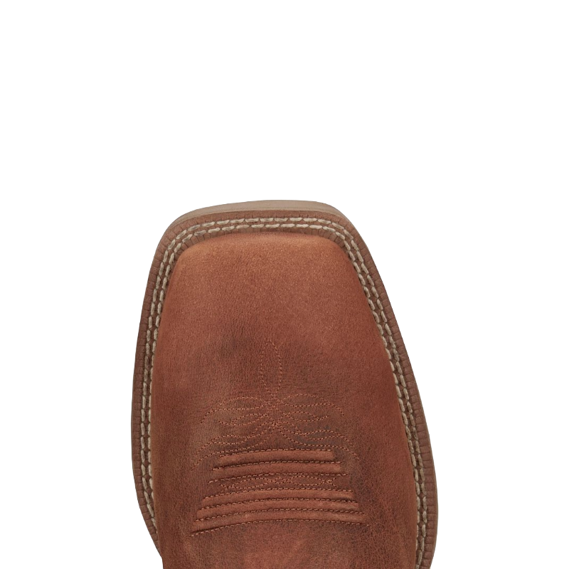 Justin Men's Canter Fiery Red Water Buffalo Western Boots SE7514