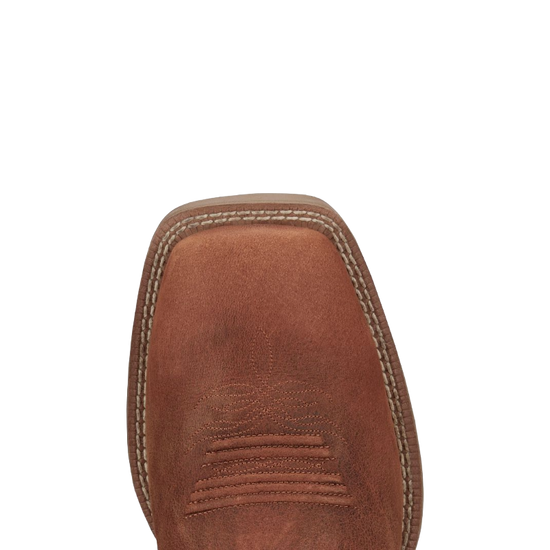 Justin Men's Canter Fiery Red Water Buffalo Western Boots SE7514