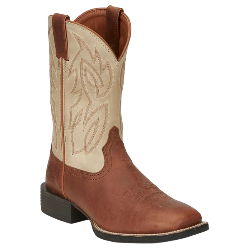 Justin Men's Canter Bone Brown Western Boots SE7511