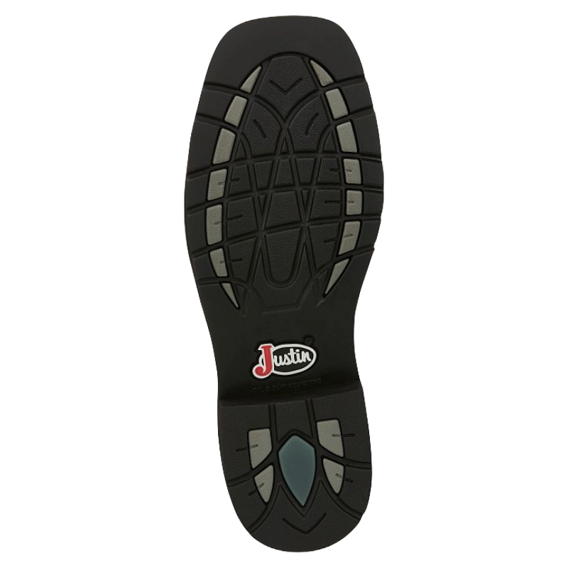 Justin Men's Driller Brown Waterproof Steel Toe Work Boot SE4690