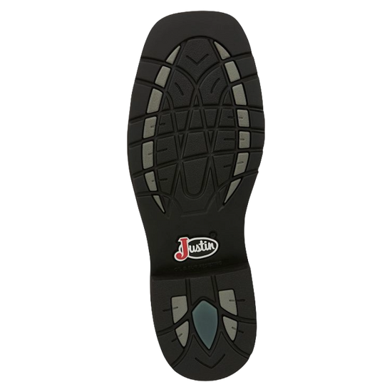 Justin Men's Driller Brown Waterproof Steel Toe Work Boot SE4690