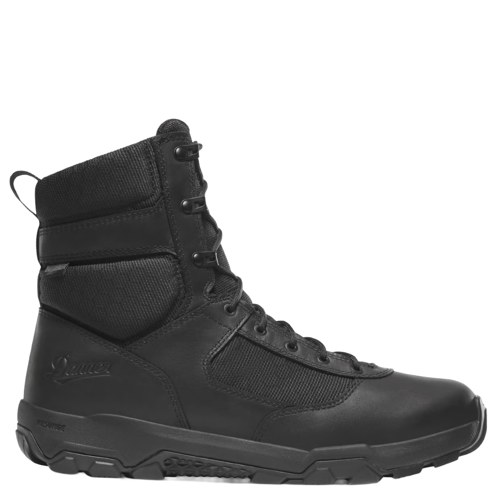 Danner Men's Sonic Side-Zip 8" Black Waterproof Boot 24431