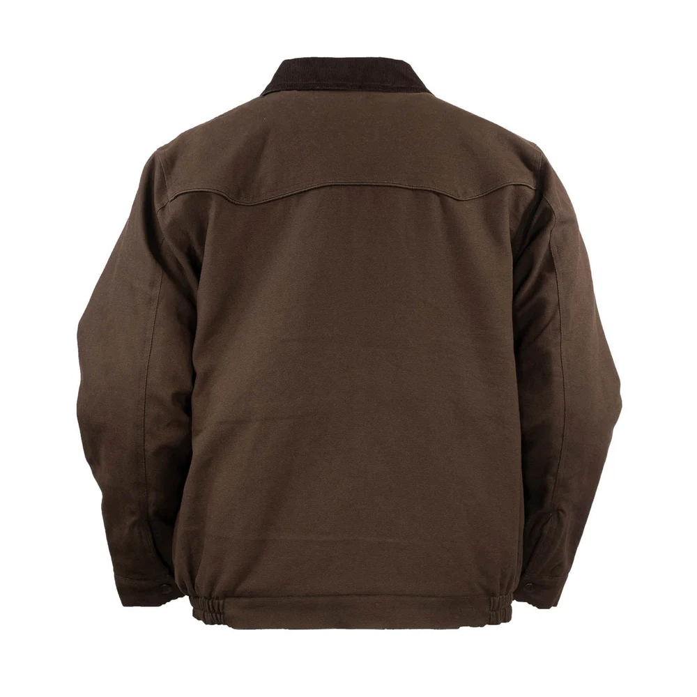 Outback Trading Company Men's Canvas Trailblazer Brown Jacket 29826-BRN