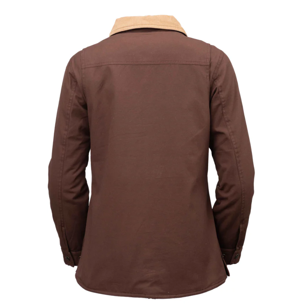 Outback Trading Company Ladies Gidley Brown Canvas Jacket 29862-BRN